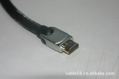 秋叶原HDMI线 24AWG规格与1.4版镀金插头的专业解析